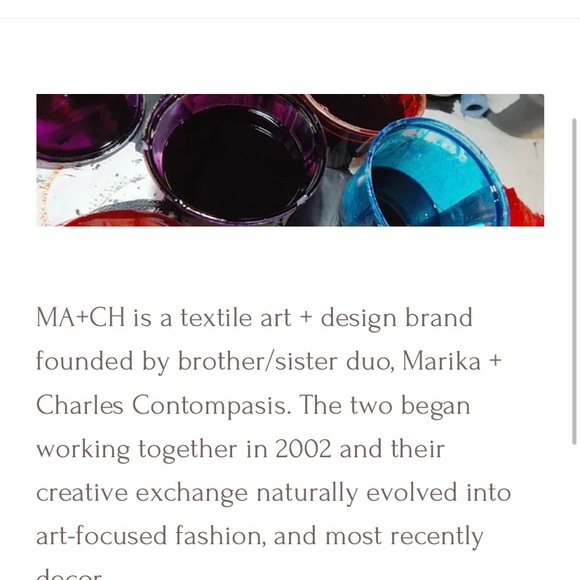 ma ch V-Neck Tee. Hand dyed in New York! - Picture 5 of 5